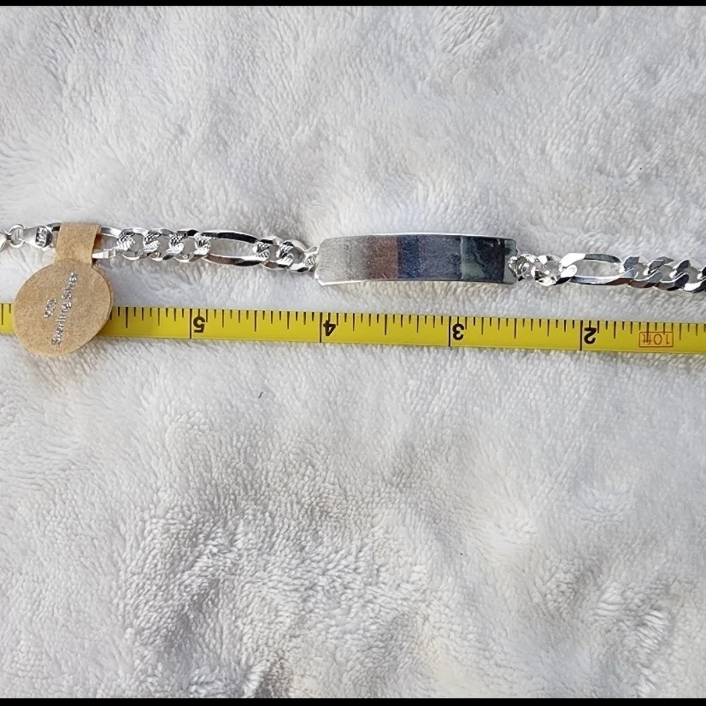 sterling silver braceletunisex